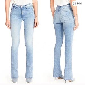 Mother The High Waisted Runaway Jeans Womens 24